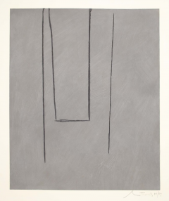 Robert Motherwell Slate Gray Pintura 1975 - 4339658