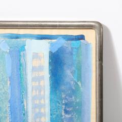 Robert Natkin Mid Century Modernist Watercolor Gouache Painting by Robert Natkin - 3899256