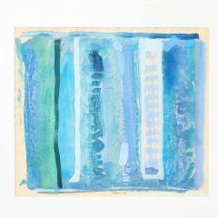 Robert Natkin Mid Century Modernist Watercolor Gouache Painting by Robert Natkin - 4566333