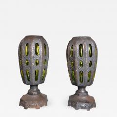 Robert Phandeve Awesome pair of lamps attributed to Robert Phandeve - 731066