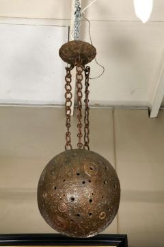 Robert Phandeve Bronze 1970s lantern by Robert Phandeve - 729955