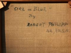 Robert Philipp Girl in Blue  - 886951