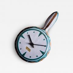 Robert Picault Robert Picault Ceramic Clock France 1950s - 3448625