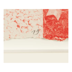 Robert Rauschenberg 1979 Robert Rauschenberg Rose Bay from Rockery Mounds lithograph - 4423098