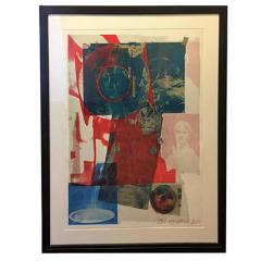 Robert Rauschenberg Robert Rauschenberg Pencil Signed 1968 Color Lithograph - 413530