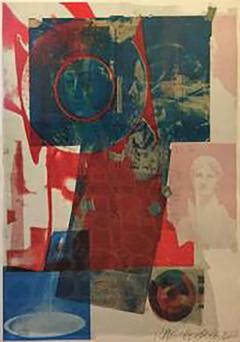 Robert Rauschenberg Robert Rauschenberg Pencil Signed 1968 Color Lithograph - 413538