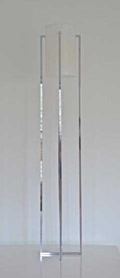 Robert Sonneman Cruciform Chrome Floor Lamp - 953439