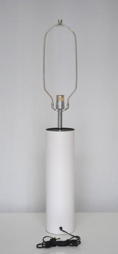 Robert Sonneman Enameled Steel Cylinder Table Lamp - 704729