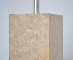 Robert Sonneman Mid Century Marble Column Form Table Lamp - 726576