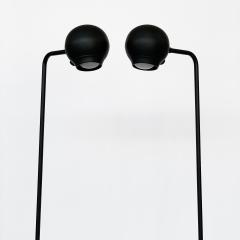 Robert Sonneman Pair of Black Eyeball Floor Lamps by Robert Sonneman for George Kovacs - 999188