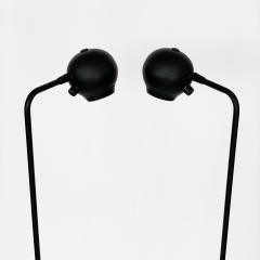 Robert Sonneman Pair of Black Eyeball Floor Lamps by Robert Sonneman for George Kovacs - 999189