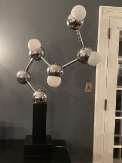 Robert Sonneman Sonneman Lighting MODERNIST CHROME MOLECULAR FORM LAMP - 2314276