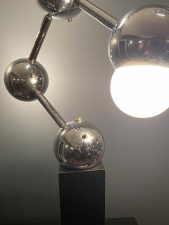 Robert Sonneman Sonneman Lighting MODERNIST CHROME MOLECULAR FORM LAMP - 2314278