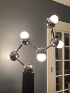 Robert Sonneman Sonneman Lighting MODERNIST CHROME MOLECULAR FORM LAMP - 2314279