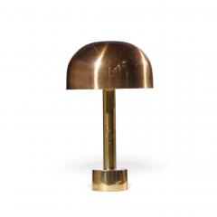 Robert Sonneman Sonneman Lighting Robert Sonneman for Laurel Mid Century Brass Dome Table Lamp Pair - 4816529