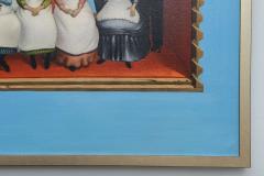 Robert Springfels Oil on Canvas Figurative Painting Titled Personnel of a B - 4514649