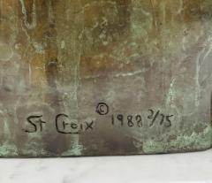 Robert St Croix Bronze Sculpture by Robert St Croix Homage to Chagall Signed Number 2 75 - 3235688