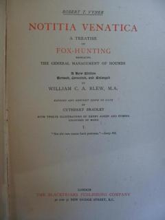 Robert T Vyner Notitia Venatrica - 2751956