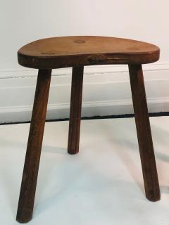 Robert Thompson Set of Three Rare Wood Stools or Accent Tables by Robert Mouseman Thompson - 916359