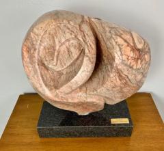 Robert Thornley Marble Sculpture The Caress by Arizona Artist Robert Thornley Midcentury - 2478478