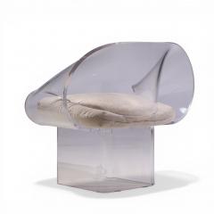 Robert Van Horn Robert Van Horn Mid Century Lucite Ribbon Chair - 4546242
