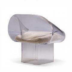 Robert Van Horn Robert Van Horn Mid Century Lucite Ribbon Chair - 4546246
