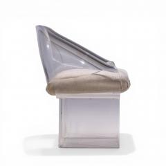 Robert Van Horn Robert Van Horn Mid Century Lucite Ribbon Chair - 4546247