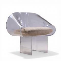 Robert Van Horn Robert Van Horn Mid Century Lucite Ribbon Chair - 4546326