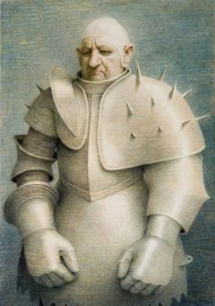 Robert Vickrey Clown in Armor - 2863317