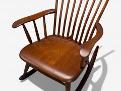 Robert Whitley Robert Whitley American Studio Teak Rocking Chair USA 1980s - 4419083