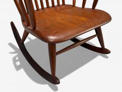 Robert Whitley Robert Whitley American Studio Teak Rocking Chair USA 1980s - 4419088