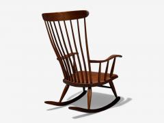 Robert Whitley Robert Whitley American Studio Teak Rocking Chair USA 1980s - 4419090