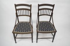 Robert William Edis R W Edis probably made by Jackson Graham A fine pair of Walnut side chairs - 4185841