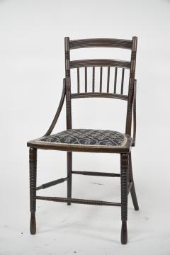 Robert William Edis R W Edis probably made by Jackson Graham A fine pair of Walnut side chairs - 4185843