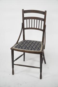 Robert William Edis R W Edis probably made by Jackson Graham A fine pair of Walnut side chairs - 4185845