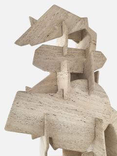 Robert Winslow Monumental Travertine Matrix Sculpture by Robert Winslow - 3044165