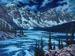 Robert Wood Night Magic Moraine Lake  - 3081095