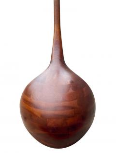 Robert Worth Large Studio Mid Century Modern Arc Floor Lamp by Robert Worth in Laminated Wood - 2011878