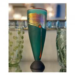 Robert Wynne Robert Wynne Colorful Studio Glass Vase 1994 - 3844337