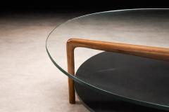 Roberto Aflalo Round Spider Coffee Table in Ivory Wood by Roberto Aflalo for Blanco e Preto - 4488669