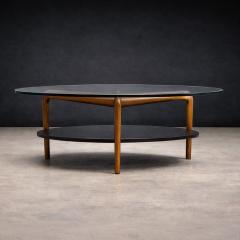 Roberto Aflalo Round Spider Coffee Table in Ivory Wood by Roberto Aflalo for Blanco e Preto - 4488676