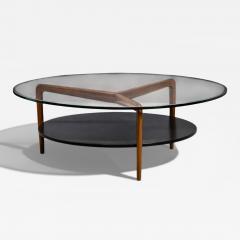 Roberto Aflalo Round Spider Coffee Table in Ivory Wood by Roberto Aflalo for Blanco e Preto - 4537517