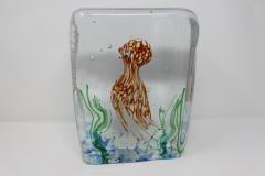 Roberto Beltrami Contemporary Murano Glass Aquarium With Octopus - 2014841