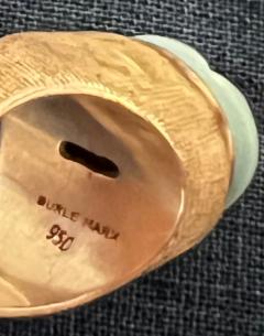 Roberto Burle Marx Sterling Silver Ring with Turquoise - 4409649