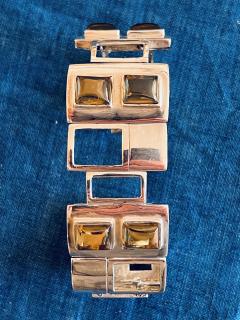 Roberto Burle Marx Sterling Silver and Topaz Bracelet - 4408641