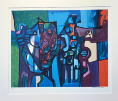 Roberto Burle Marx Untitled Serigraphy PE 117 120 by Roberto Burle Marx ca 2000 - 3768167