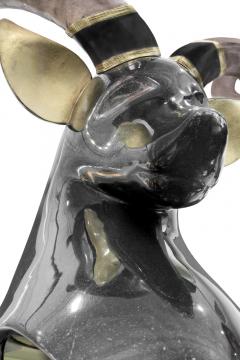 Roberto Estevez Large Stylized Kudu Sculpture by Roberto Estevez for Karl Springer - 201242