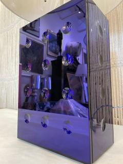 Roberto Giulio Rida Roberto Giulio Rida for Lorin Marsh Blue Mirrored Table Lamp - 4636809