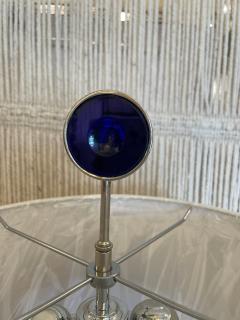 Roberto Giulio Rida Roberto Giulio Rida for Lorin Marsh Blue Mirrored Table Lamp - 4636834