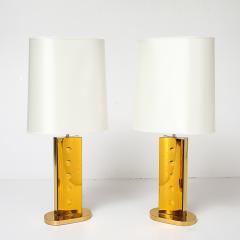 Roberto Giulio Rida Tegoline Ambra Table Lamps by Roberto Giulio Rida - 4431173